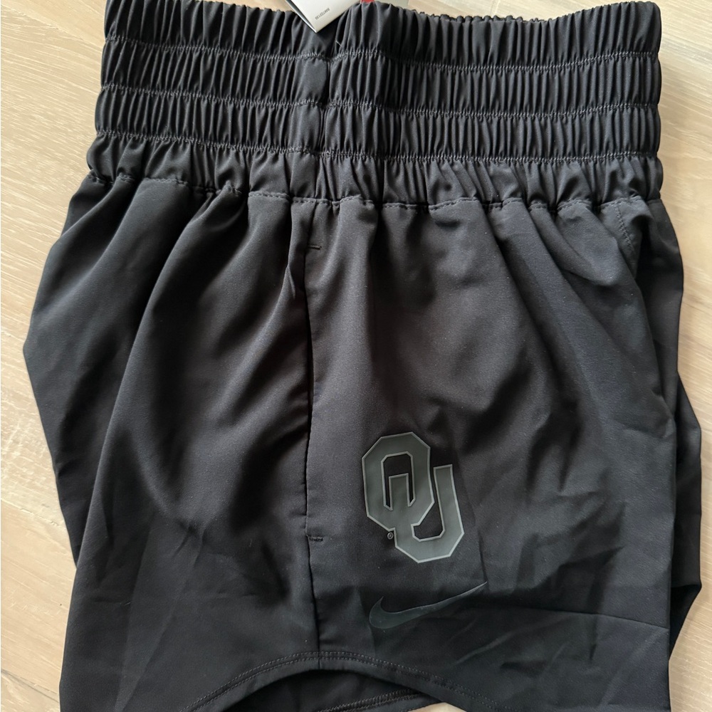 Nike Black OU Performance One DriFit High Rise Short - Picture 2 of 5